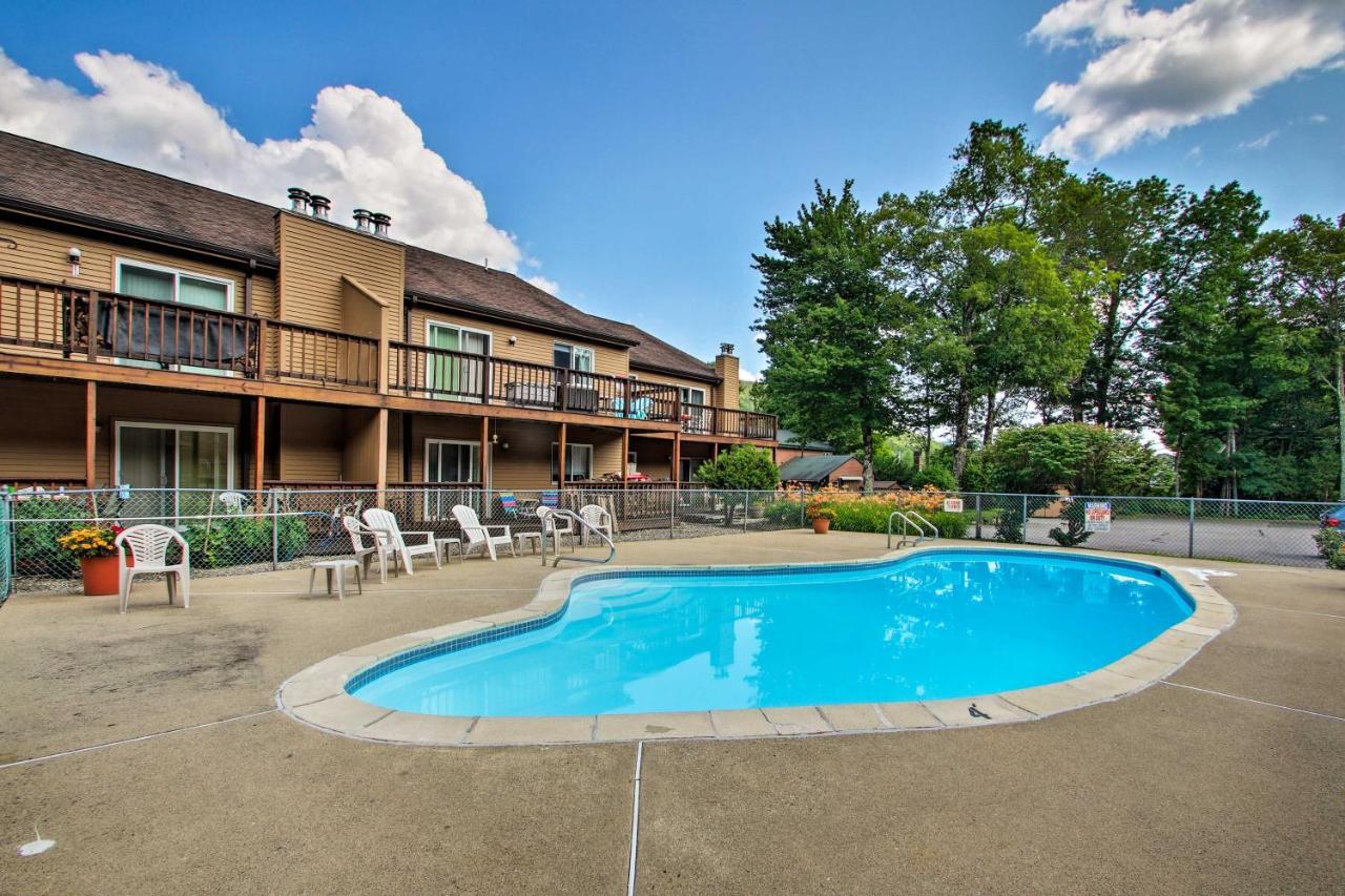 Lincoln Condo With Pool Access - 6 Mi To Loon Mtn! 외부 사진